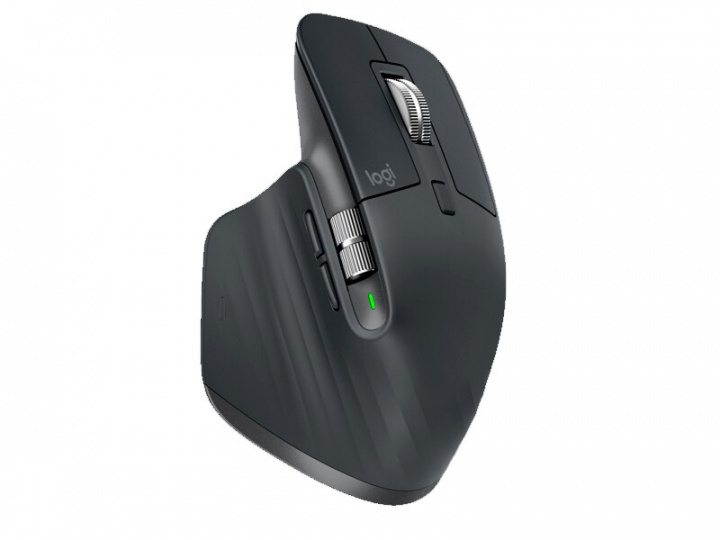 Logitech MX Master 3S - Hiiri - Langaton - Bluetooth, 2,4 GHz, grafiitti ryhmässä TIETOKOONET & TARVIKKEET / Hiiret & Näppäimistöt / Hiiret / Langattomat @ TP E-commerce Nordic AB (38-94317)