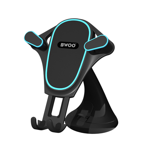 BWOO car holder ZJ89, Svart ryhmässä AUTO / Matkapuhelinteline / Matkapuhelinteline Älypuhelimille @ TP E-commerce Nordic AB (38-94319)