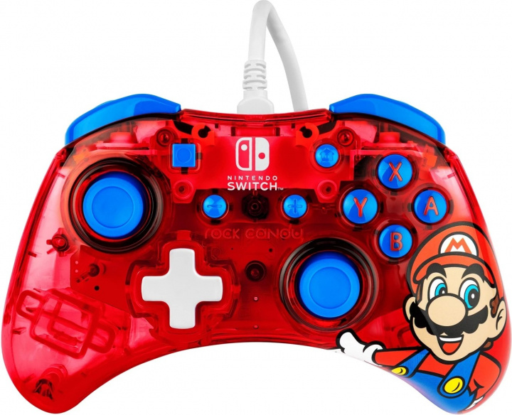 Super Mario Handkontroll, Nintendo Switch ryhmässä KODINELEKTRONIIKKA / Pelikonsolit & Tarvikkeet / Nintendo Switch / Tarvikkeet @ TP E-commerce Nordic AB (38-94325)