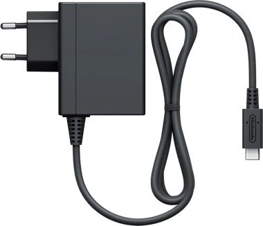 Nintendo Switch AC Adapter ryhmässä KODINELEKTRONIIKKA / Pelikonsolit & Tarvikkeet / Nintendo Switch / Tarvikkeet @ TP E-commerce Nordic AB (38-94332)