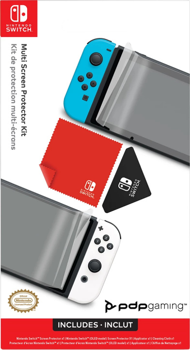 Skärmskyddskit till Nintendo Switch och Switch OLED ryhmässä KODINELEKTRONIIKKA / Pelikonsolit & Tarvikkeet / Nintendo Switch / Tarvikkeet @ TP E-commerce Nordic AB (38-94333)