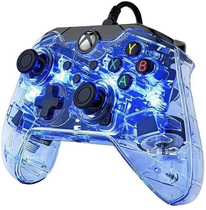 PDP Afterglow Wave Trådad Spelkontroll för Xbox & Windows 10/11, Blå ryhmässä KODINELEKTRONIIKKA / Pelikonsolit & Tarvikkeet / Xbox Series X / Tarvikkeet @ TP E-commerce Nordic AB (38-94382)