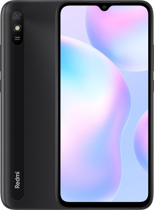 Xiaomi Redmi 9AT 2/32GB Granite Grey ryhmässä ÄLYPUHELIMET JA TABLETIT / Kännykät & smartphones @ TP E-commerce Nordic AB (38-94442)