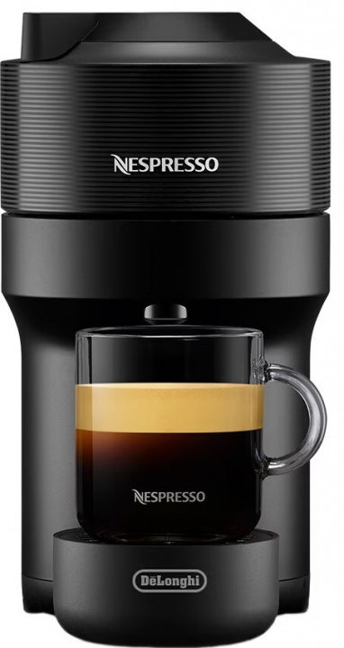 Nespresso Vertuo Pop Kaffemaskin av DeLonghi, Svart ryhmässä KOTI, TALOUS JA PUUTARHA / Kodinkoneet / Kahvikoneet ja tarvikkeet / Espressokoneet @ TP E-commerce Nordic AB (38-94477)