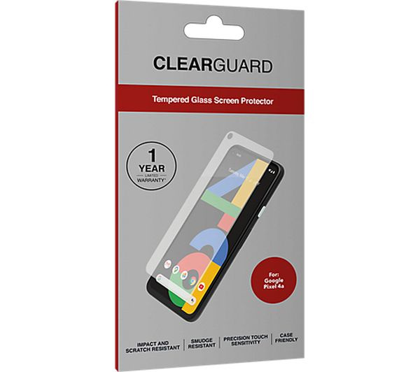 ZAGG ClearGuard Glass Google Pixel 4A näytönsuoja ryhmässä ÄLYPUHELIMET JA TABLETIT / Puhelimen suojakotelo / Google @ TP E-commerce Nordic AB (38-94516)