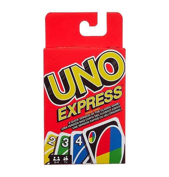 UNO EXPRESS Korttipeli ryhmässä LELUT, TUOTTEET LAPSILLE JA VAUVOILLE / Peli / Korttipeli @ TP E-commerce Nordic AB (38-94555)