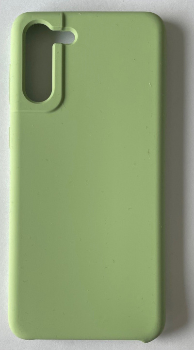 Vihreä silikonilla - Samsung Galaxy S21 Plus - Samsung Galaxy S21 Plus ryhmässä ÄLYPUHELIMET JA TABLETIT / Puhelimen suojakotelo / Samsung @ TP E-commerce Nordic AB (38-94605)
