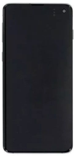 Samsung Galaxy S10, Screen, Black ryhmässä ÄLYPUHELIMET JA TABLETIT / Reservdelar @ TP E-commerce Nordic AB (38-94613)