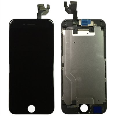 Täydellinen iPhone 6 Plus -näyttö ja osat, musta ryhmässä ÄLYPUHELIMET JA TABLETIT / Reservdelar @ TP E-commerce Nordic AB (38-94698)