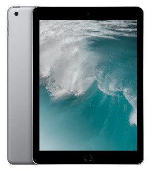 BEGAGNAD iPad 5th Gen 128 GB Space Gray - Very Good condition ryhmässä ÄLYPUHELIMET JA TABLETIT / Tabletit @ TP E-commerce Nordic AB (38-94713)