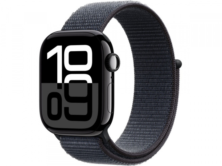 Apple Watch Series 10 GPS 42mm Alumiini (gagattimusta) ryhmässä URHEILU, VAPAA-AIKA JA HARRASTUS / Urheilu- ja sykekellot / Älykellot @ TP E-commerce Nordic AB (38-94771)