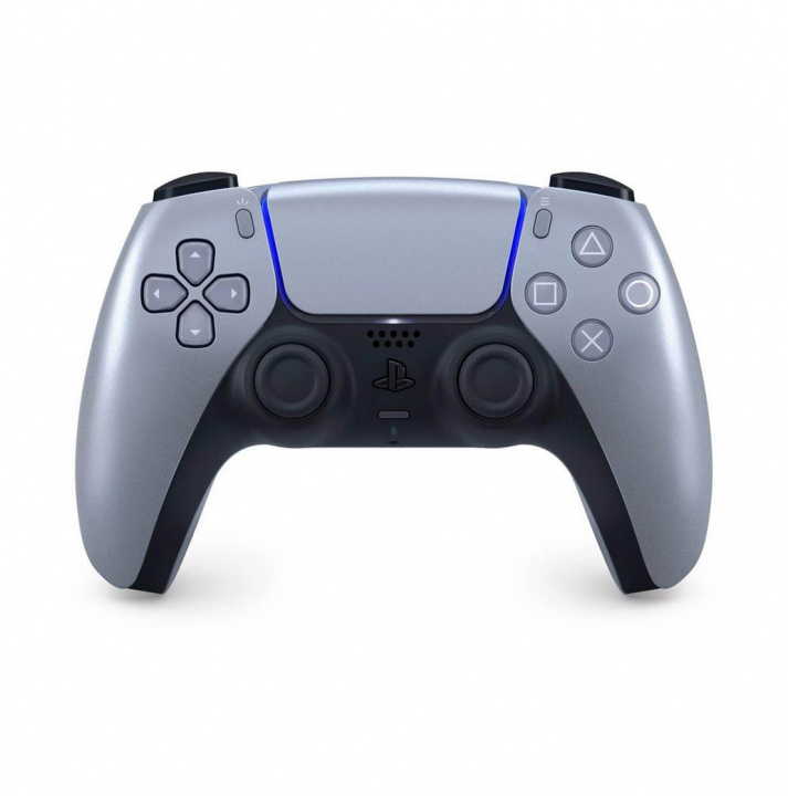 Sony PS5 DualSense Wireless Controller Sterling Silver ryhmässä KODINELEKTRONIIKKA / Pelikonsolit & Tarvikkeet / Sony PlayStation 5 / Tarvikkeet @ TP E-commerce Nordic AB (38-94782)