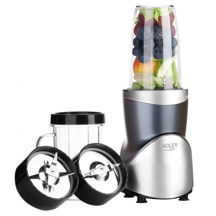 Adler AD 4084 Blender - Smoothieset ryhmässä KOTI, TALOUS JA PUUTARHA / Kodinkoneet / Yleiskoneet ja monitoimikoneet / Tehosekoittimet @ TP E-commerce Nordic AB (38-94914)