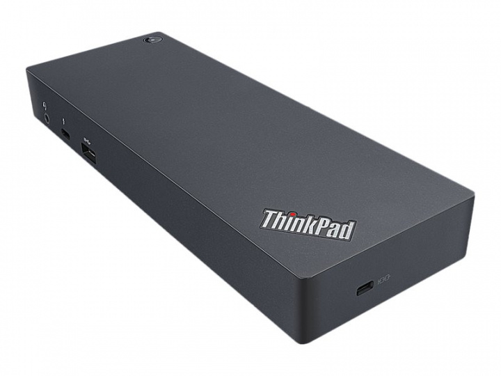 Preowned Lenovo ThinkPad Thunderbolt 3 Dock 40AC Grade A ryhmässä TIETOKOONET & TARVIKKEET / Kannettavat tietokoneet & tarvikkeet / Telakka @ TP E-commerce Nordic AB (38-94966)