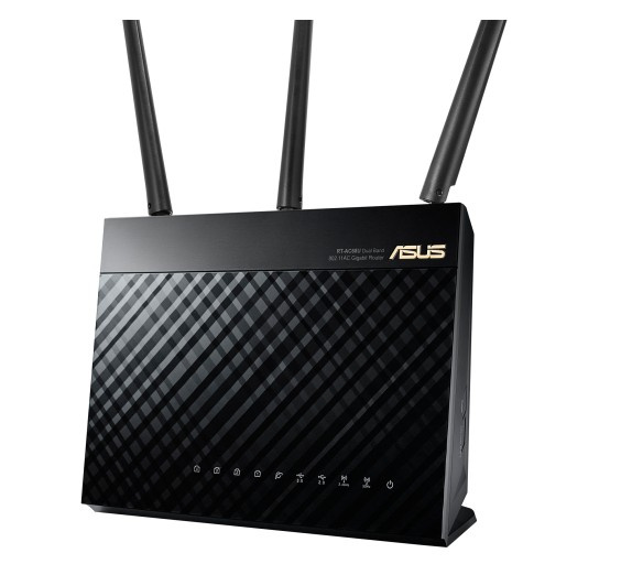 ASUS RT-AC68U - AC1900 ryhmässä TIETOKOONET & TARVIKKEET / Verkko / Reititin @ TP E-commerce Nordic AB (38-94984)