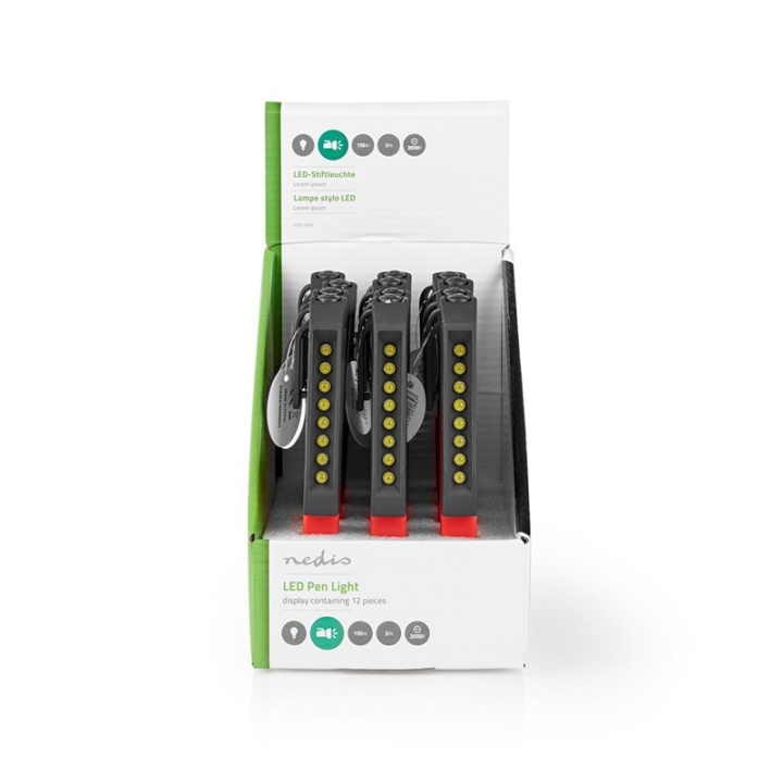 LED-pennficklampa LED-display ryhmässä URHEILU, VAPAA-AIKA JA HARRASTUS / Taskulamput & Otsalamput / Taskulamput @ TP E-commerce Nordic AB (38-95127)