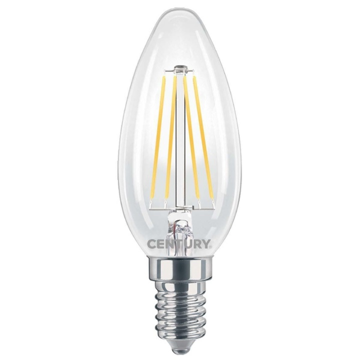 Century LED E14 Vintage Filament Lamp Candle 6 W 806 lm 2700 K ryhmässä KODINELEKTRONIIKKA / Valaistus / LED-lamput @ TP E-commerce Nordic AB (38-95177)