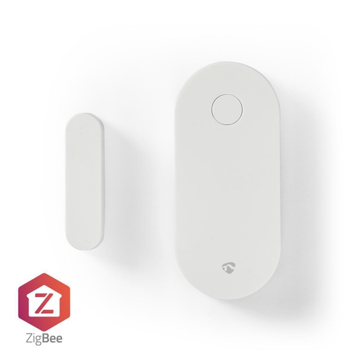 Nedis SmartLife-oviikkuna-anturi | Zigbee 3.0 | Paristokäyttöinen | Android™ / IOS | Valkoinen ryhmässä KOTI, TALOUS JA PUUTARHA / Hälytys ja turvallisuus / Liiketunnistimet @ TP E-commerce Nordic AB (38-95319)