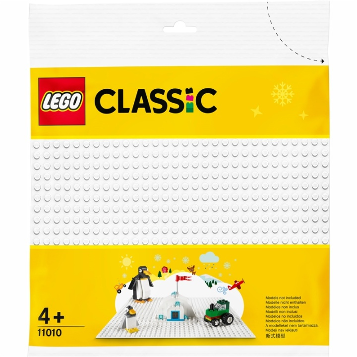 LEGO Classic - Vit basplatta ryhmässä LELUT, TUOTTEET LAPSILLE JA VAUVOILLE / Leikkikalut, Askartelu &Pelit / Rakennuslelut / Lego @ TP E-commerce Nordic AB (38-95399)