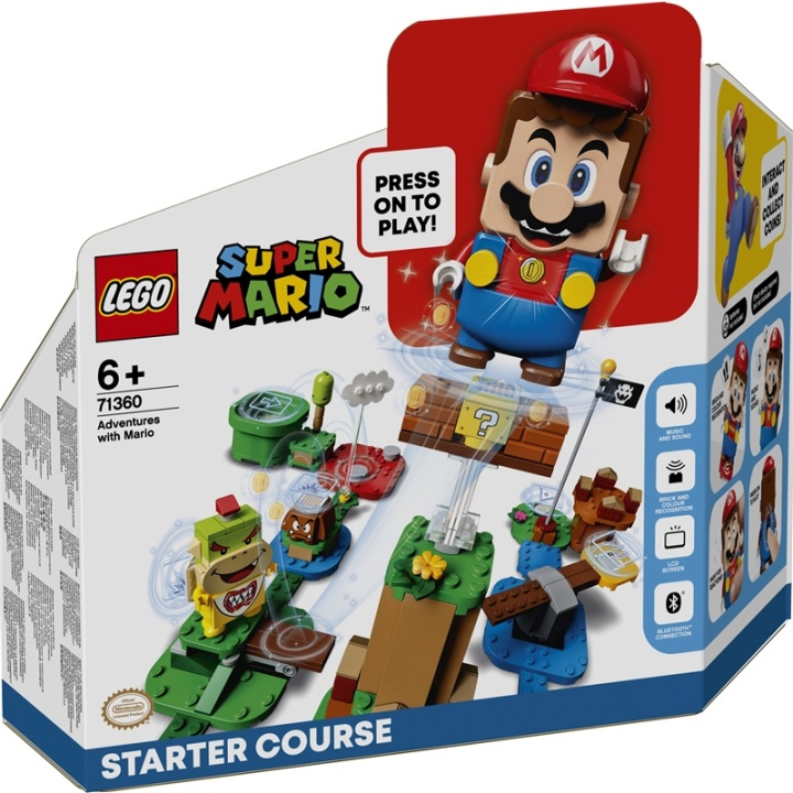 LEGO Super Mario - Äventyr med Mario Startbana ryhmässä LELUT, TUOTTEET LAPSILLE JA VAUVOILLE / Leikkikalut, Askartelu &Pelit / Rakennuslelut / Lego @ TP E-commerce Nordic AB (38-95466)