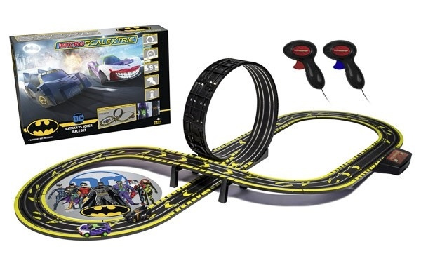 Bilbana Micro Scalextric - Batman mot Joker ryhmässä LELUT, TUOTTEET LAPSILLE JA VAUVOILLE / Radio-ohjattava / Autoradat / Radat @ TP E-commerce Nordic AB (38-95505)