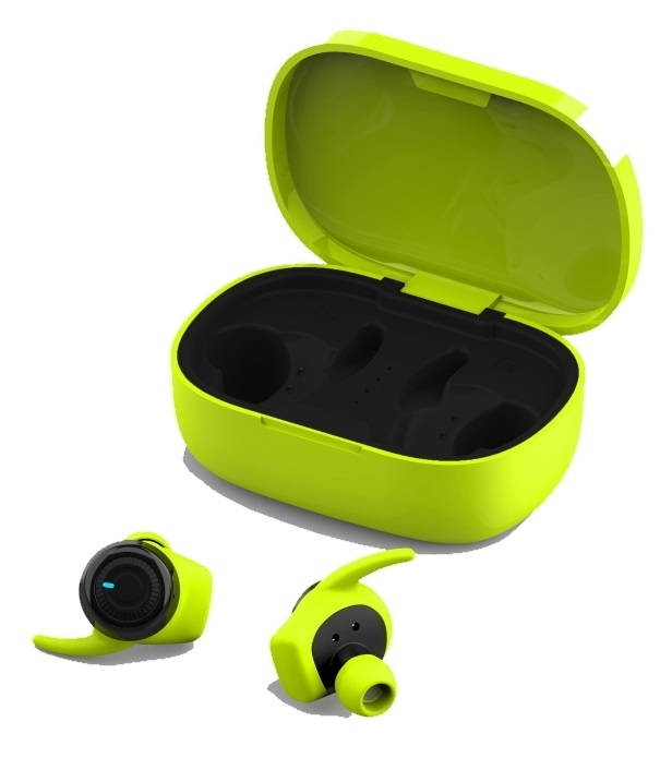 Forever 4Sport TWE-300, Helt trådlösa sporthörlurar, Grön ryhmässä KODINELEKTRONIIKKA / Ääni & Kuva / Kuulokkeet & Tarvikkeet / Kuulokkeet @ TP E-commerce Nordic AB (38-95616)