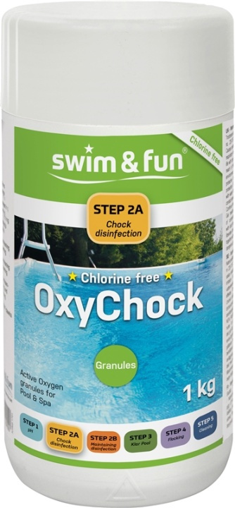 OxyChock Pool & Spa 1 kg ryhmässä KOTI, TALOUS JA PUUTARHA / Puutarhatuotteet / Uima-allas & Tarvikkeet / #SAKNAS! @ TP E-commerce Nordic AB (38-95675)