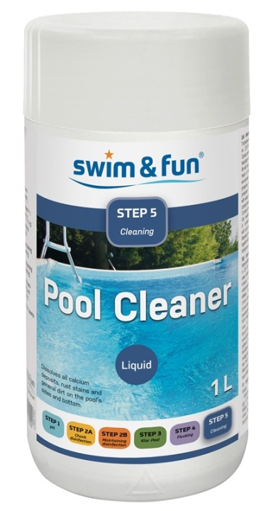 Pool Cleaner 1L ryhmässä KOTI, TALOUS JA PUUTARHA / Puutarhatuotteet / Uima-allas & Tarvikkeet / #SAKNAS! @ TP E-commerce Nordic AB (38-95682)