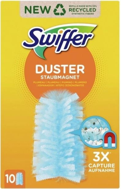 10-pack refiller till Swiffer Duster dammvippa ryhmässä KOTI, TALOUS JA PUUTARHA / Siivoustuotteet / Siivoustarvikkeet @ TP E-commerce Nordic AB (38-95884)