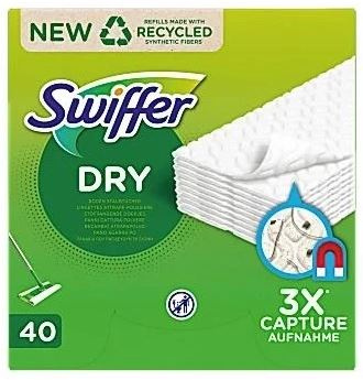 Swiffer-lakaisukoneen täyttöliinat 40 kpl ryhmässä KOTI, TALOUS JA PUUTARHA / Siivoustuotteet / Siivoustarvikkeet @ TP E-commerce Nordic AB (38-95885)