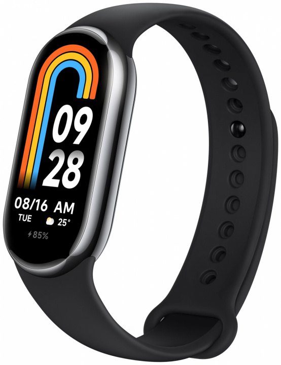 Xiaomi Smart Band 8, Graphite Black ryhmässä URHEILU, VAPAA-AIKA JA HARRASTUS / Urheilu- ja sykekellot / Urheilukello @ TP E-commerce Nordic AB (38-95942)