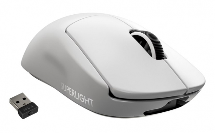 Logitech PRO X SUPERLIGHT langaton pelihiiri, valkoinen ryhmässä TIETOKOONET & TARVIKKEET / Hiiret & Näppäimistöt / Hiiret / Gaming @ TP E-commerce Nordic AB (38-95966)