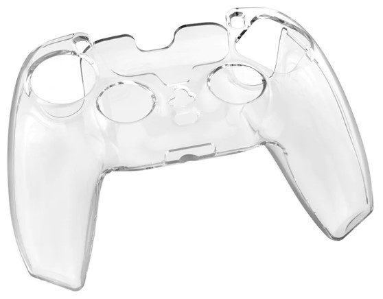 Silikongrepp Crystal case till PS5 kontroll, genomskinlig ryhmässä KODINELEKTRONIIKKA / Pelikonsolit & Tarvikkeet / Sony PlayStation 5 @ TP E-commerce Nordic AB (38-95976)