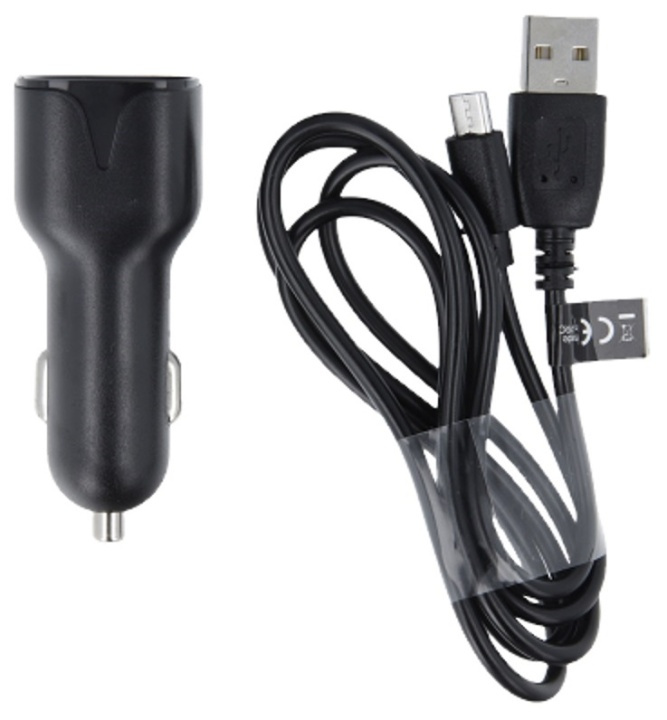 Maxlife MXCC-01 USB-autolaturi 1x USB 2.1A + microUSB-kaapeli ryhmässä ÄLYPUHELIMET JA TABLETIT / Laturit & Kaapelit / Autolaturi / Autolaturi microUSB @ TP E-commerce Nordic AB (38-96459)