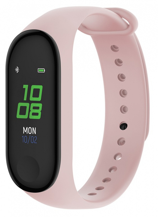 Forever SB-50 Smart activity bracelet, Pink ryhmässä URHEILU, VAPAA-AIKA JA HARRASTUS / Urheilu- ja sykekellot / Urheilukello @ TP E-commerce Nordic AB (38-96469)