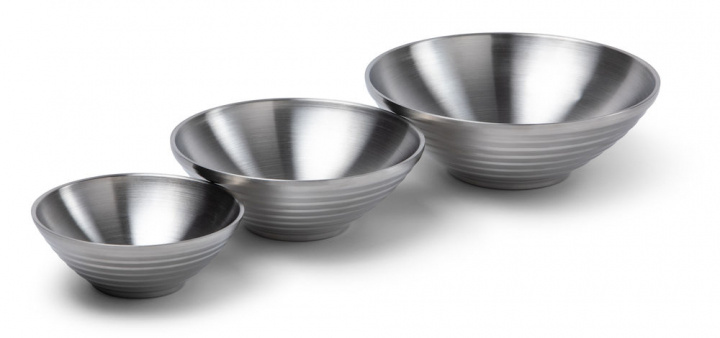 Orrefors Jernverk Skål Stainless Dubbelvägg 3-pack ryhmässä KOTI, TALOUS JA PUUTARHA / Keittiövälineet / Muut keittivälineet @ TP E-commerce Nordic AB (38-96526)