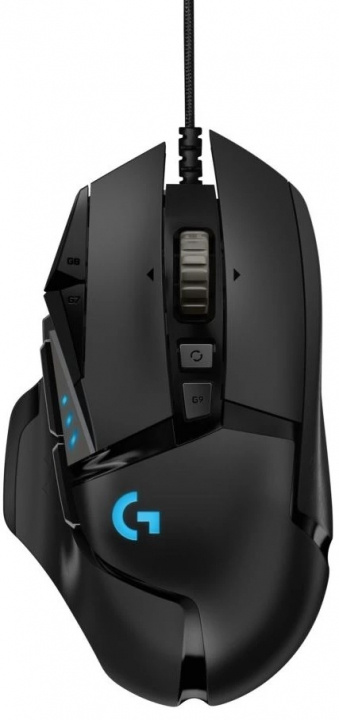 Logitech G502 HERO High Performance Gaming Mouse ryhmässä TIETOKOONET & TARVIKKEET / GAMING / Hiiret @ TP E-commerce Nordic AB (38-96577)