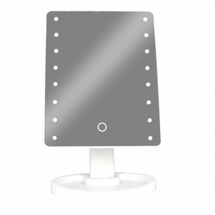 Cenocco CC-9106 Meikkipeili LED:llä, 22x16cm, 22x16cm ryhmässä KAUNEUS JA TERVEYS / Meikit / Meikkipeilit @ TP E-commerce Nordic AB (38-96608)