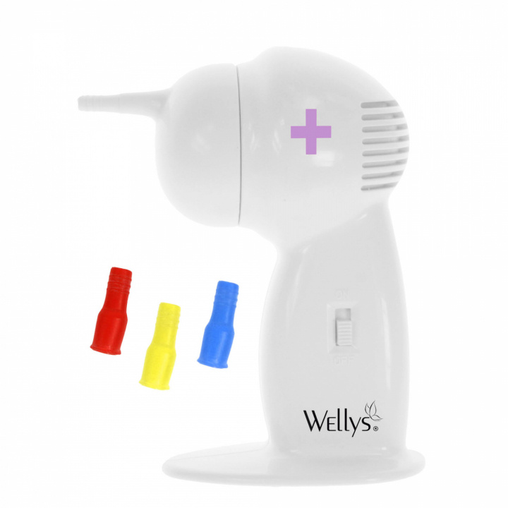 Wellys Ear Vacuum Cleaner - White ryhmässä URHEILU, VAPAA-AIKA JA HARRASTUS / Hauskat tavarat / Älylaitteet @ TP E-commerce Nordic AB (38-96615)
