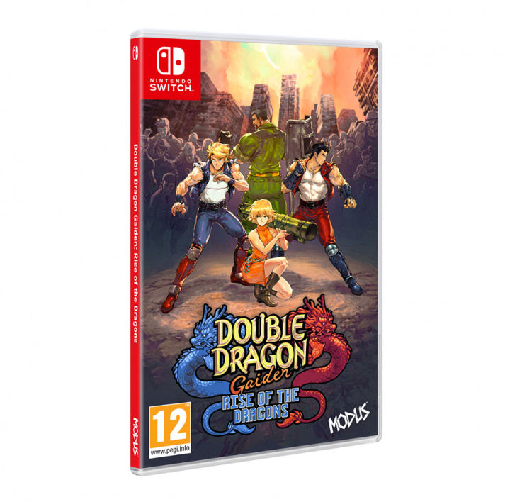 Double Dragon Gaiden: Rise of the Dragons (SWITCH) ryhmässä KODINELEKTRONIIKKA / Pelikonsolit & Tarvikkeet / Nintendo Switch / Pelit @ TP E-commerce Nordic AB (38-96837)