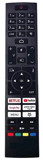 Fjärrkontroll för Nordiqzenz och Luxor med snabbknappar ryhmässä KODINELEKTRONIIKKA / Ääni & Kuva / TV & Tarvikkeet / Kaukosäätimet @ TP E-commerce Nordic AB (38-96839)
