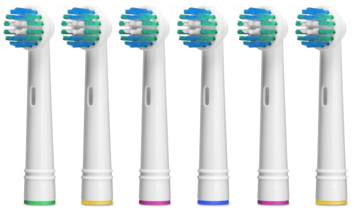 PureSense PSTH300 6-pack hammasharjanpäitä Oral-B:lle ryhmässä KAUNEUS JA TERVEYS / Suunhoito / Sähköhammasharjat Tarvikkeet @ TP E-commerce Nordic AB (38-96848)
