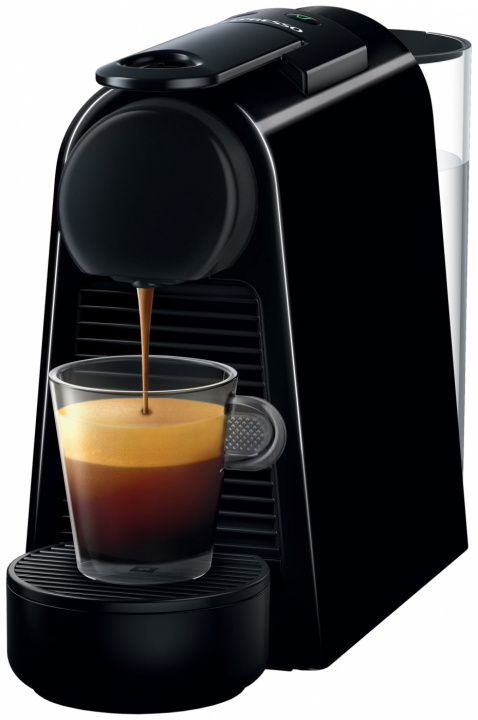 DeLonghi Nespresso Essenza Mini EN85, Svart ryhmässä KOTI, TALOUS JA PUUTARHA / Kodinkoneet / Kahvikoneet ja tarvikkeet / Kahvinkeittimet @ TP E-commerce Nordic AB (38-96860)