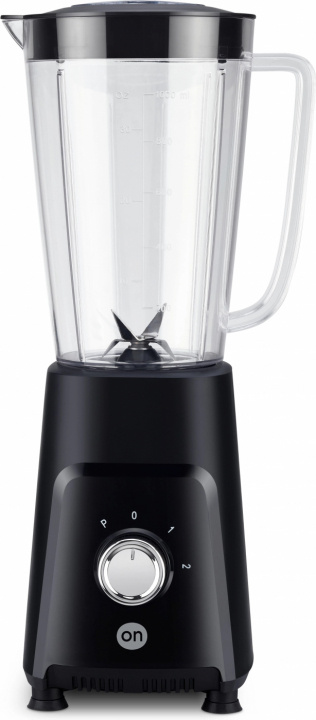 ON Blender kahdella nopeudella, musta ryhmässä KOTI, TALOUS JA PUUTARHA / Kodinkoneet / Yleiskoneet ja monitoimikoneet / Tehosekoittimet @ TP E-commerce Nordic AB (38-96928)