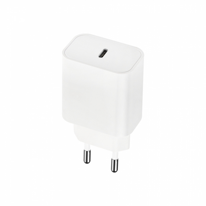 Maxlife MXTC-06 PD QC seinälaturi 1x USB-C 20W ryhmässä ÄLYPUHELIMET JA TABLETIT / Laturit & Kaapelit / Seinälaturi / Seinälaturi Type C @ TP E-commerce Nordic AB (38-96945)