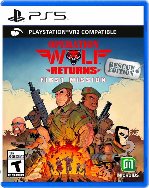 Operation Wolf Returns: First Mission - Rescue Edition (PS5) ryhmässä KODINELEKTRONIIKKA / Pelikonsolit & Tarvikkeet / Sony PlayStation 5 @ TP E-commerce Nordic AB (38-96956)