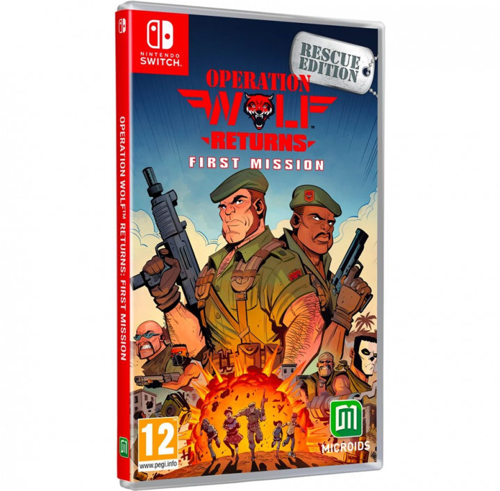 Operation Wolf Returns: First Mission - Rescue Edition (Switch) ryhmässä KODINELEKTRONIIKKA / Pelikonsolit & Tarvikkeet / Nintendo Switch / Pelit @ TP E-commerce Nordic AB (38-96957)