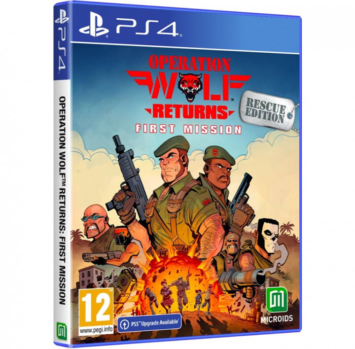 Operation Wolf Returns: First Mission - Rescue Edition (PS4) ryhmässä KODINELEKTRONIIKKA / Pelikonsolit & Tarvikkeet / Sony PlayStation 4 / Peli @ TP E-commerce Nordic AB (38-96959)