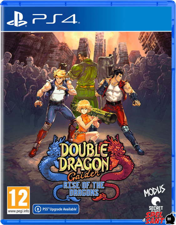 Double Dragon Gaiden: Rise of the Dragons (PS4) ryhmässä KODINELEKTRONIIKKA / Pelikonsolit & Tarvikkeet / Sony PlayStation 4 @ TP E-commerce Nordic AB (38-96968)