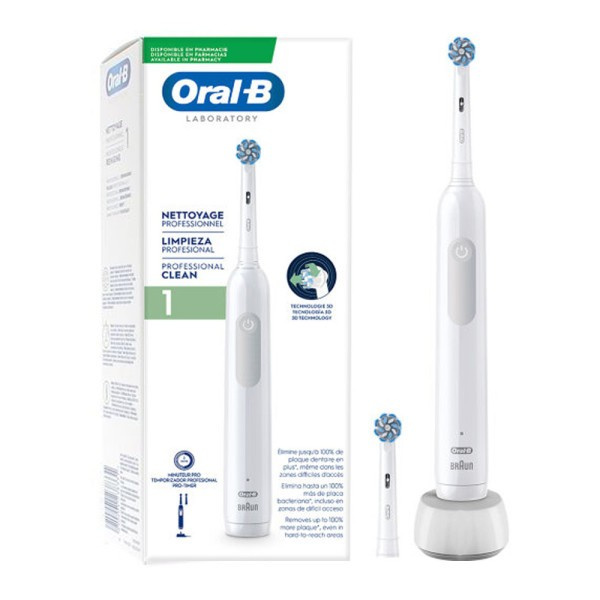 Oral-B Professional Laboratory Clean 1 ryhmässä KAUNEUS JA TERVEYS / Suunhoito / Sähköhammasharjat @ TP E-commerce Nordic AB (38-96994)